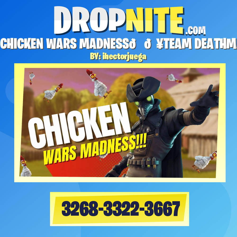 CHICKEN WARS MADNESS🐔💥TEAM DEATHMATCH✨