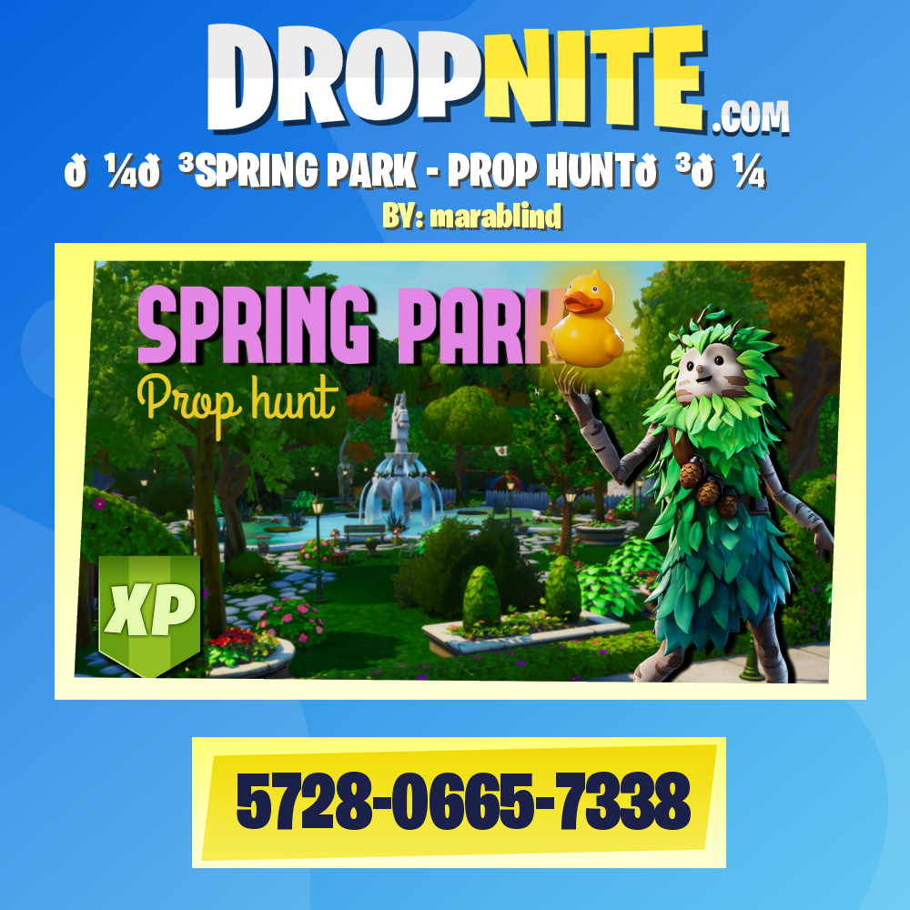 🌼🌳SPRING PARK - PROP HUNT🌳🌼