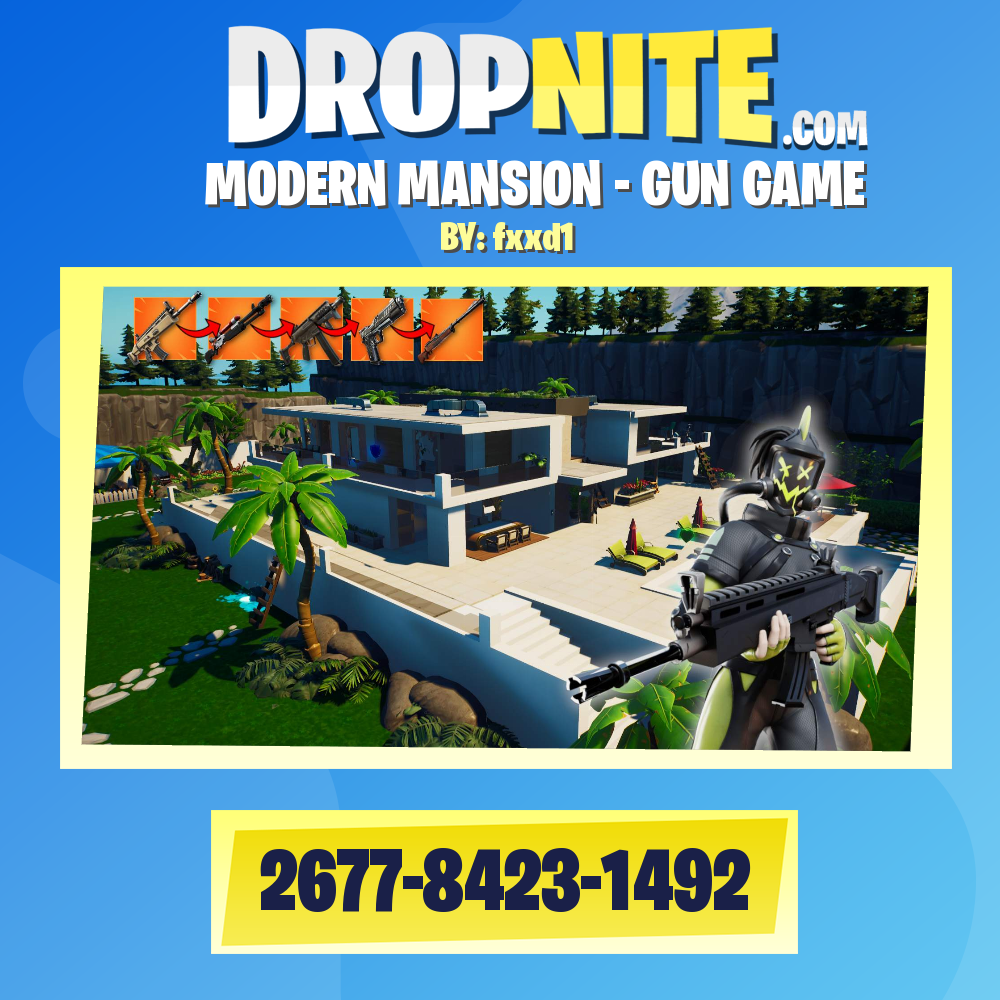 MODERN MANSION - GUN GAME