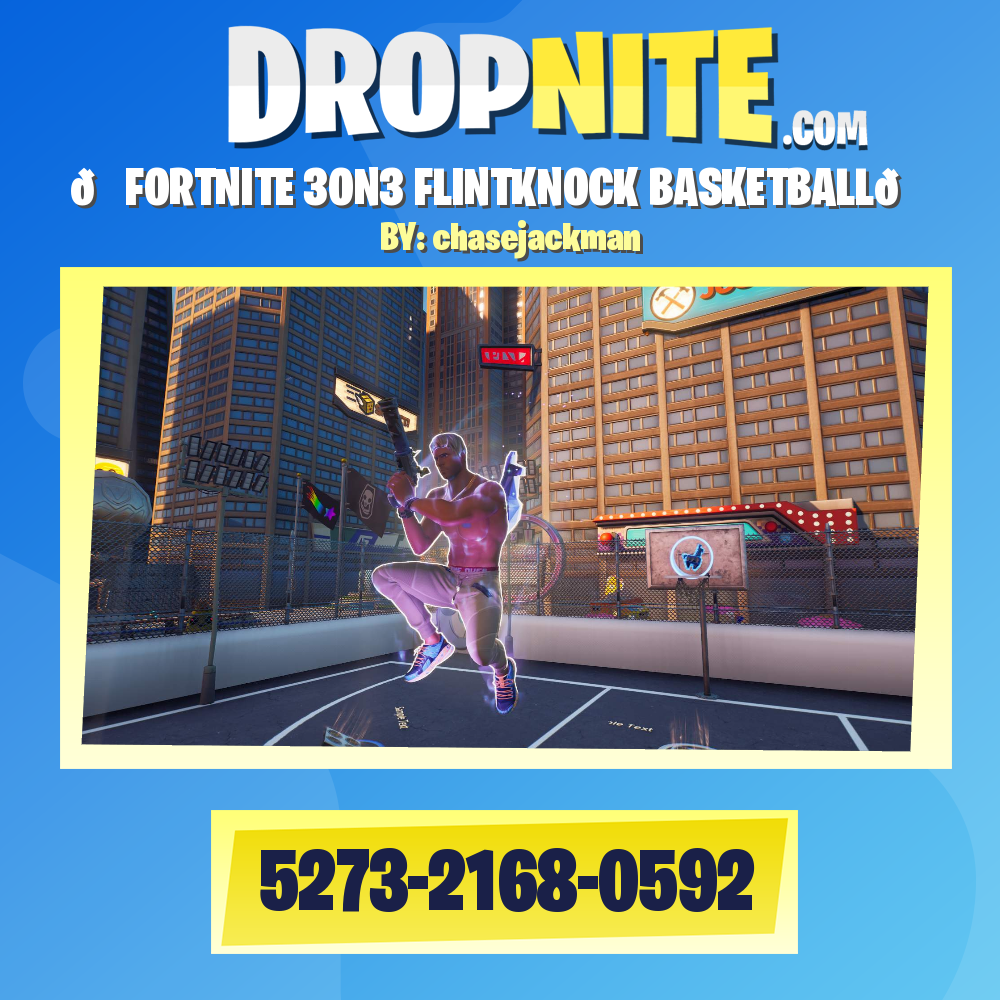 🏀FORTNITE 3ON3 FLINTKNOCK BASKETBALL🏀
