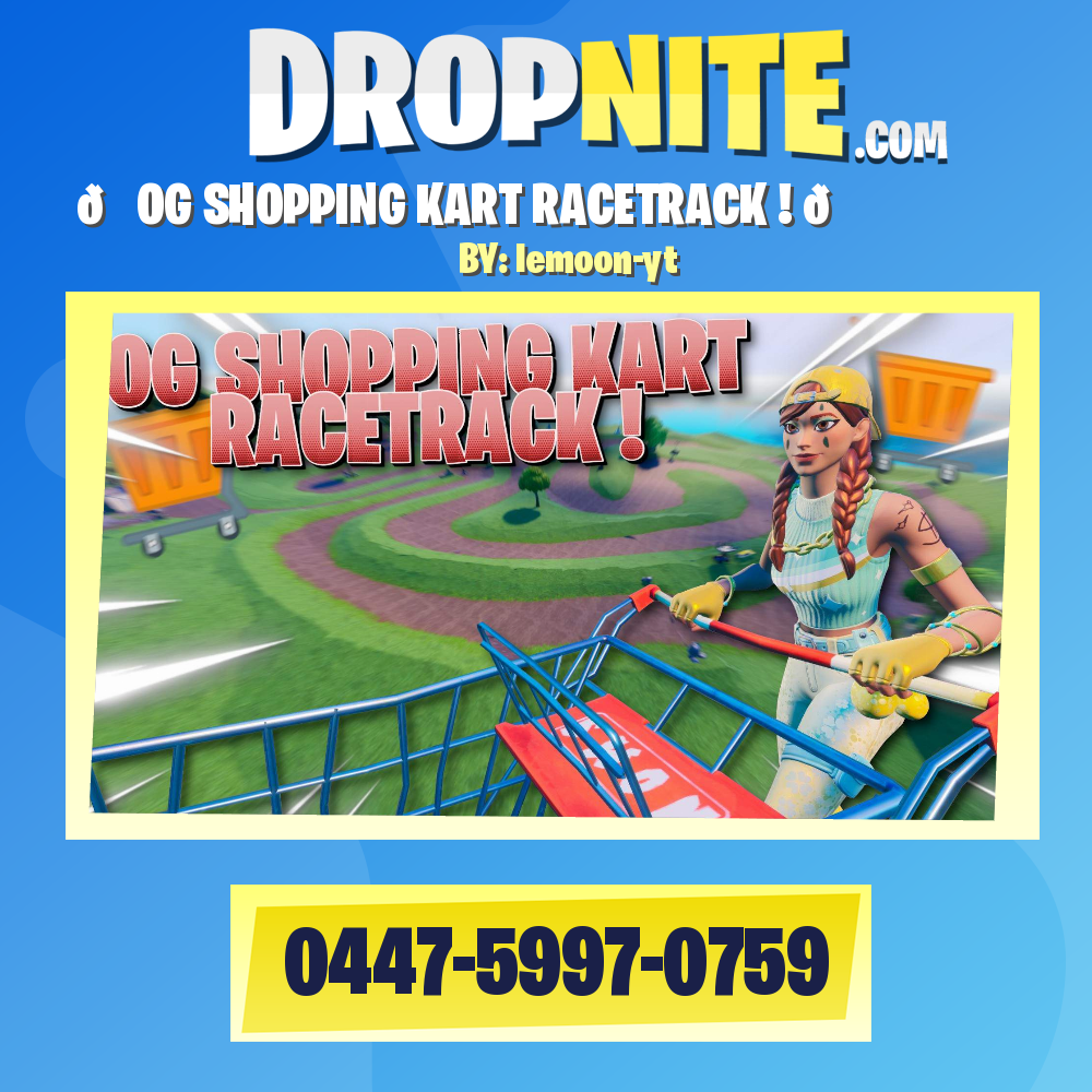 🛒OG SHOPPING KART RACETRACK ! 🛒