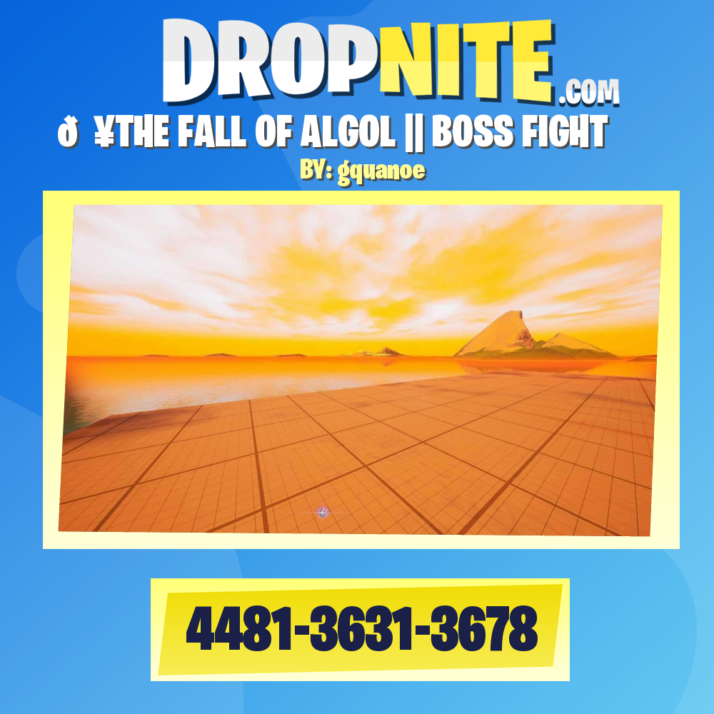 💥THE FALL OF ALGOL || BOSS FIGHT