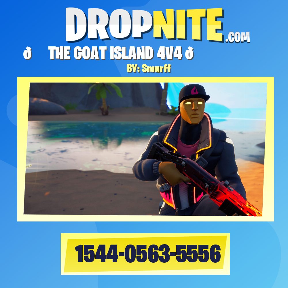 🏝️ THE GOAT ISLAND 4V4 🏝️