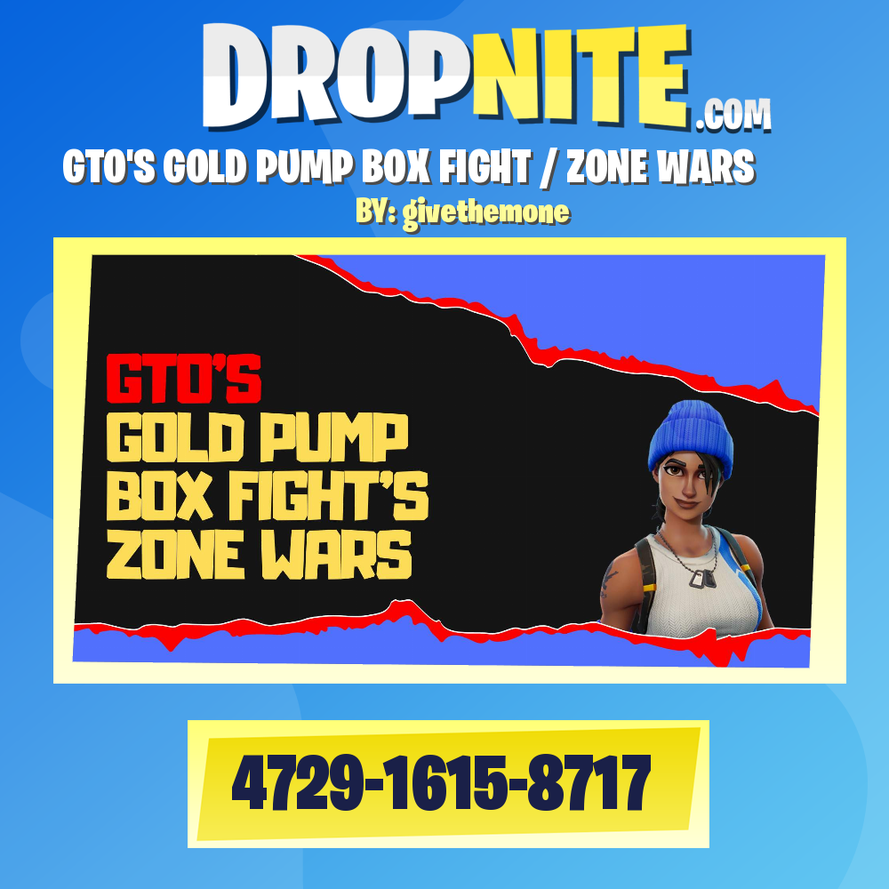 GTO'S GOLD PUMP BOX FIGHT / ZONE WARS