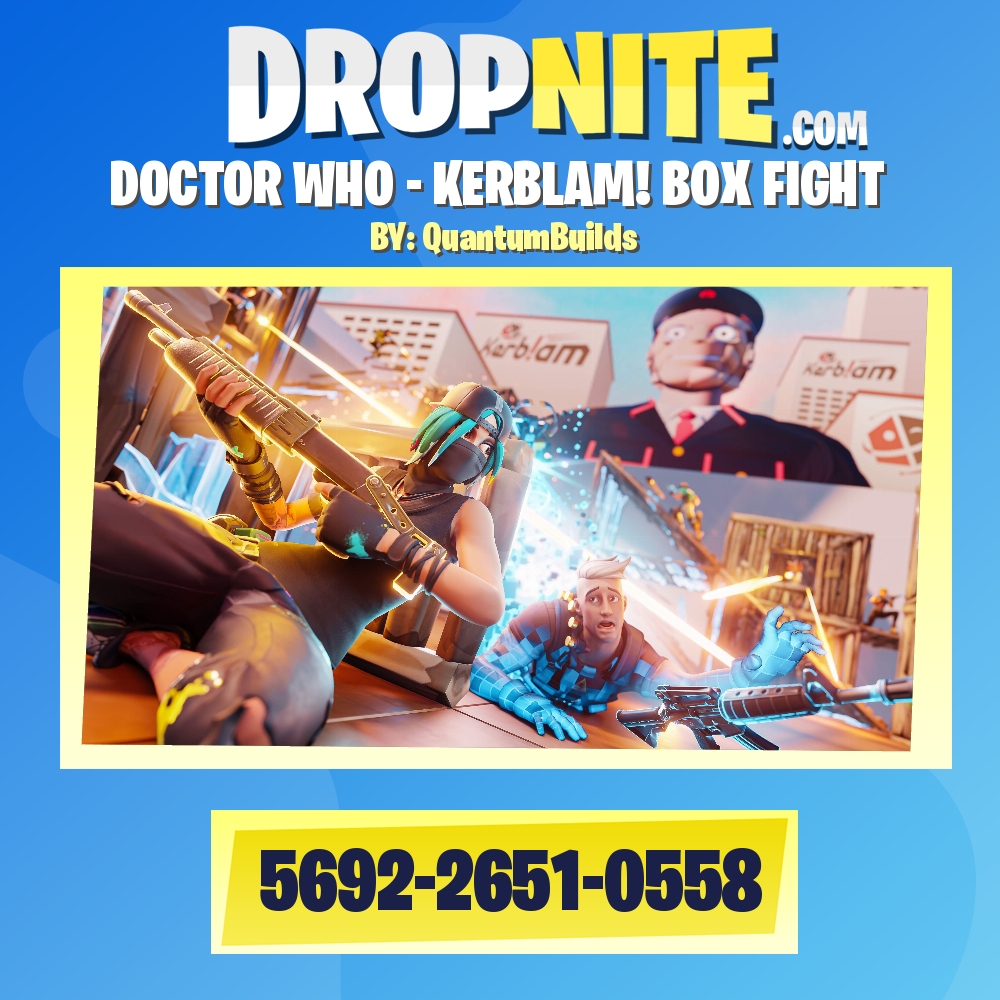 DOCTOR WHO - KERBLAM! BOX FIGHT