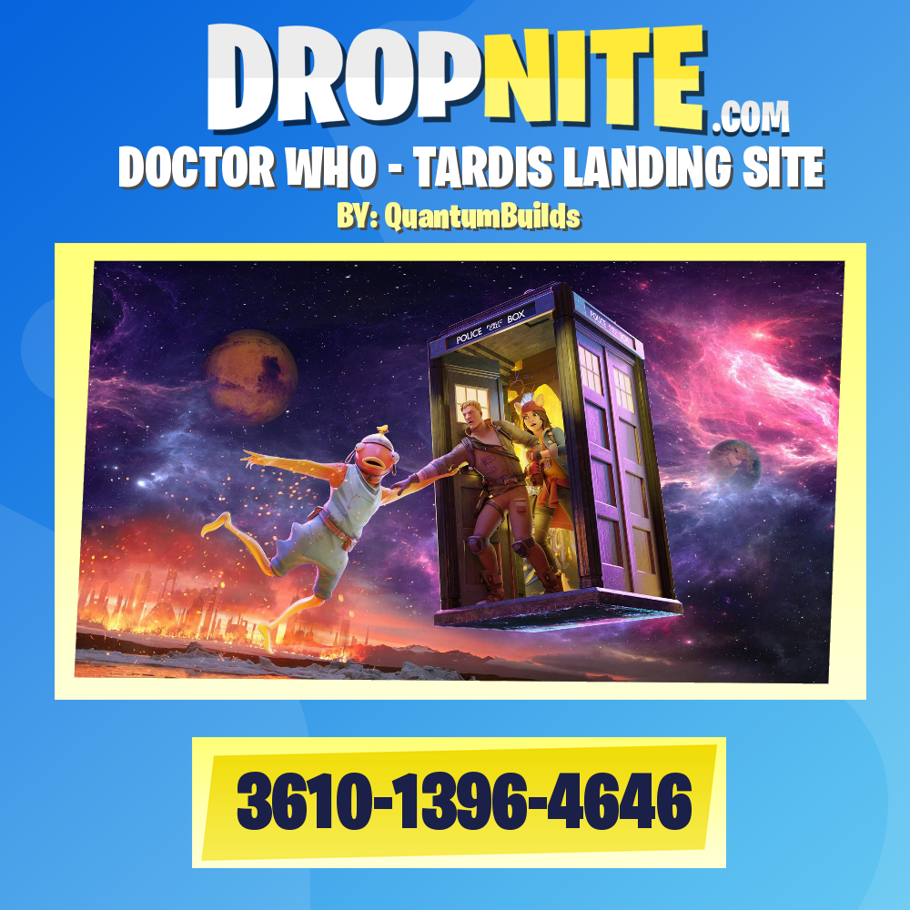 DOCTOR WHO - TARDIS LANDING SITE