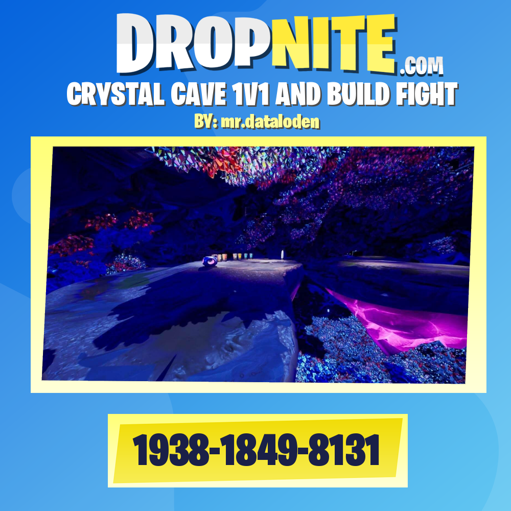 CRYSTAL CAVE 1V1 AND BUILD FIGHT