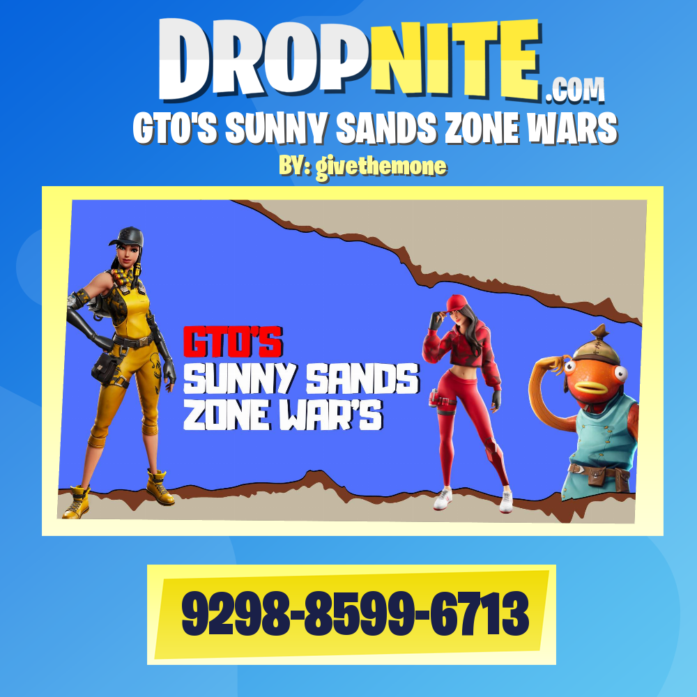 GTO'S SUNNY SANDS ZONE WARS