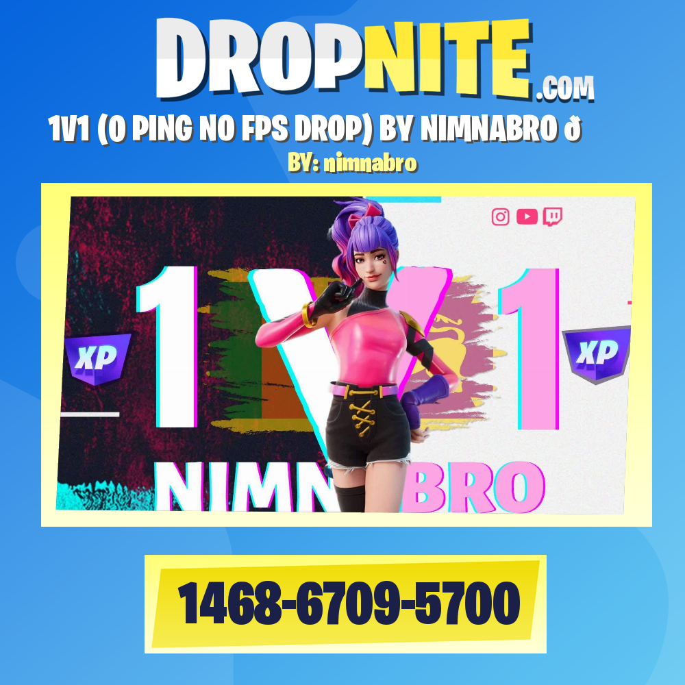 1V1 (0 PING NO FPS DROP) BY NIMNABRO 💝