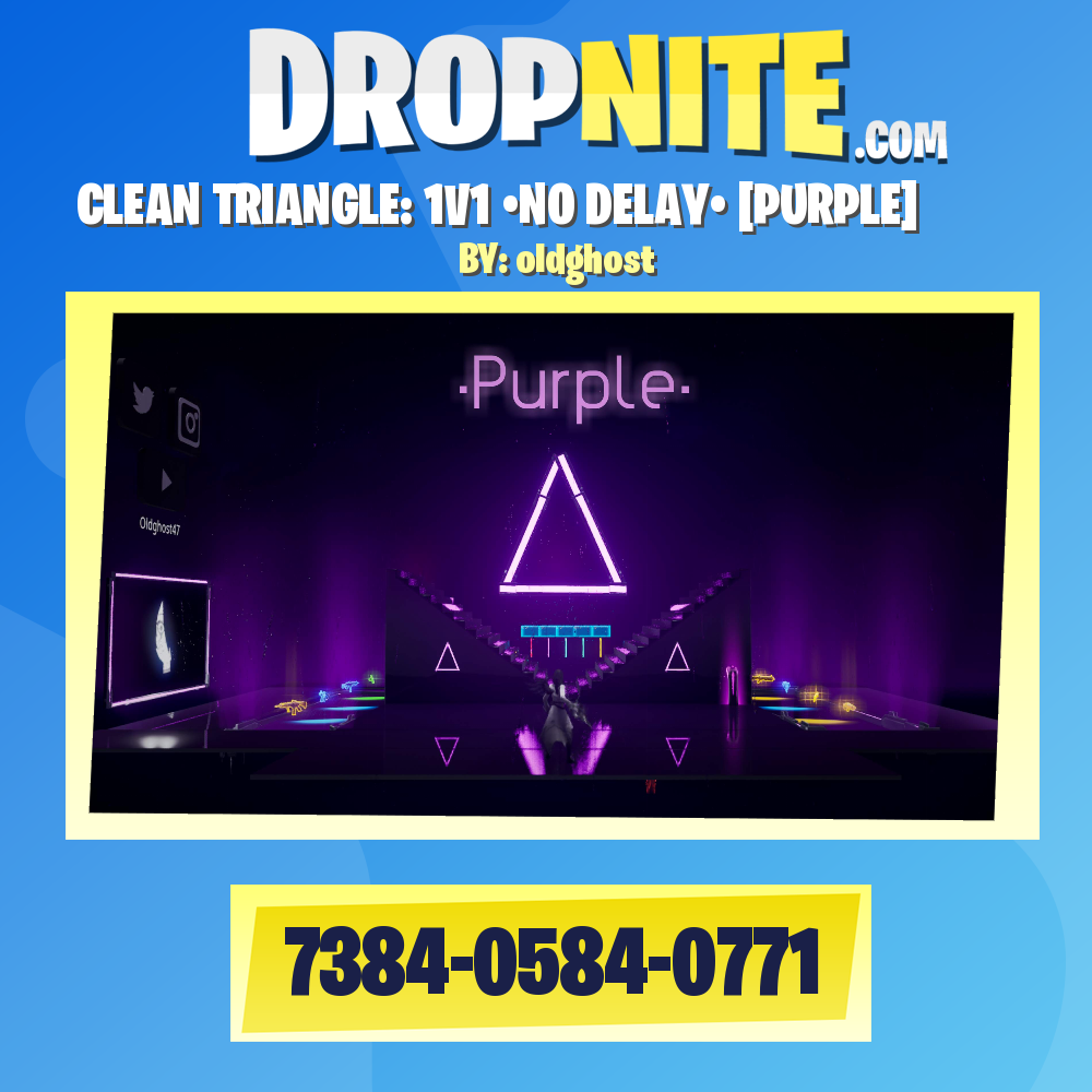 CLEAN TRIANGLE: 1V1 •NO DELAY• [PURPLE]