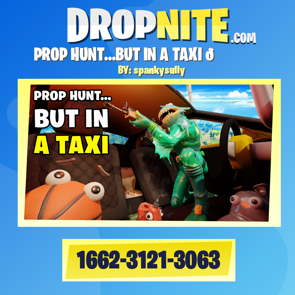 PROP HUNT...BUT IN A TAXI 🚖
