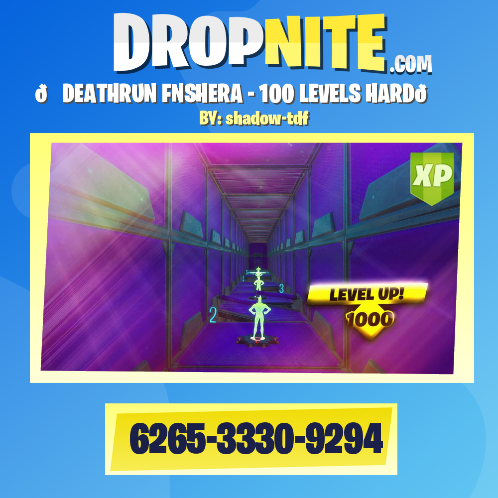 💕DEATHRUN FNSHERA - 100 LEVELS HARD💕