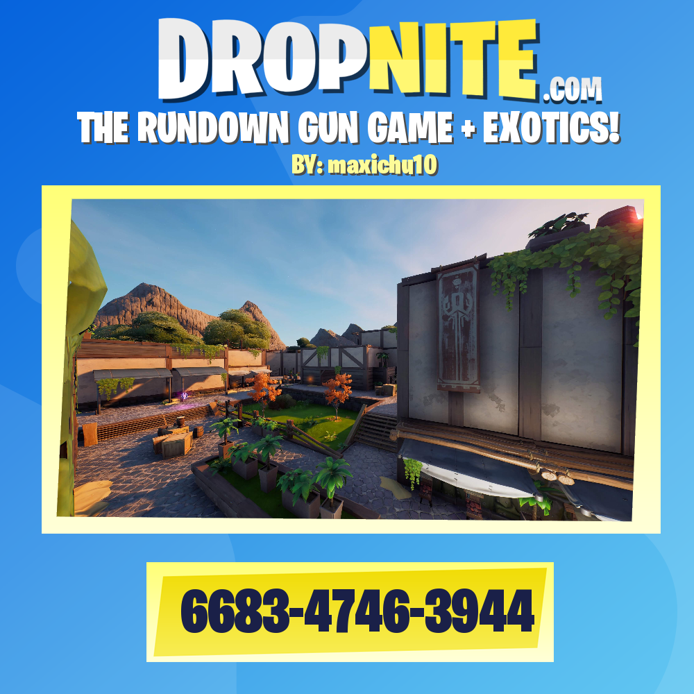 THE RUNDOWN GUN GAME + EXOTICS!