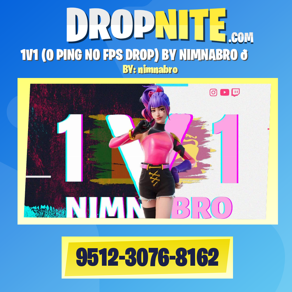 1V1 (0 PING NO FPS DROP) BY NIMNABRO 💝