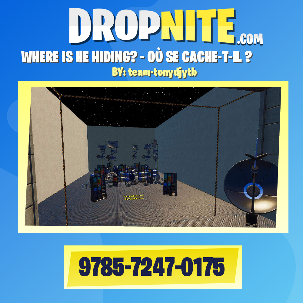 WHERE IS HE HIDING? - OÙ SE CACHE-T-IL ?