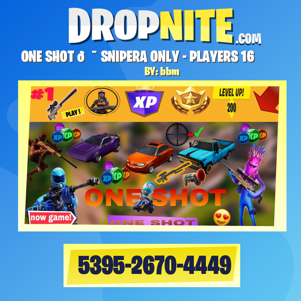 ONE SHOT 🎯 SNIPERA ONLY - PLAYERS 16