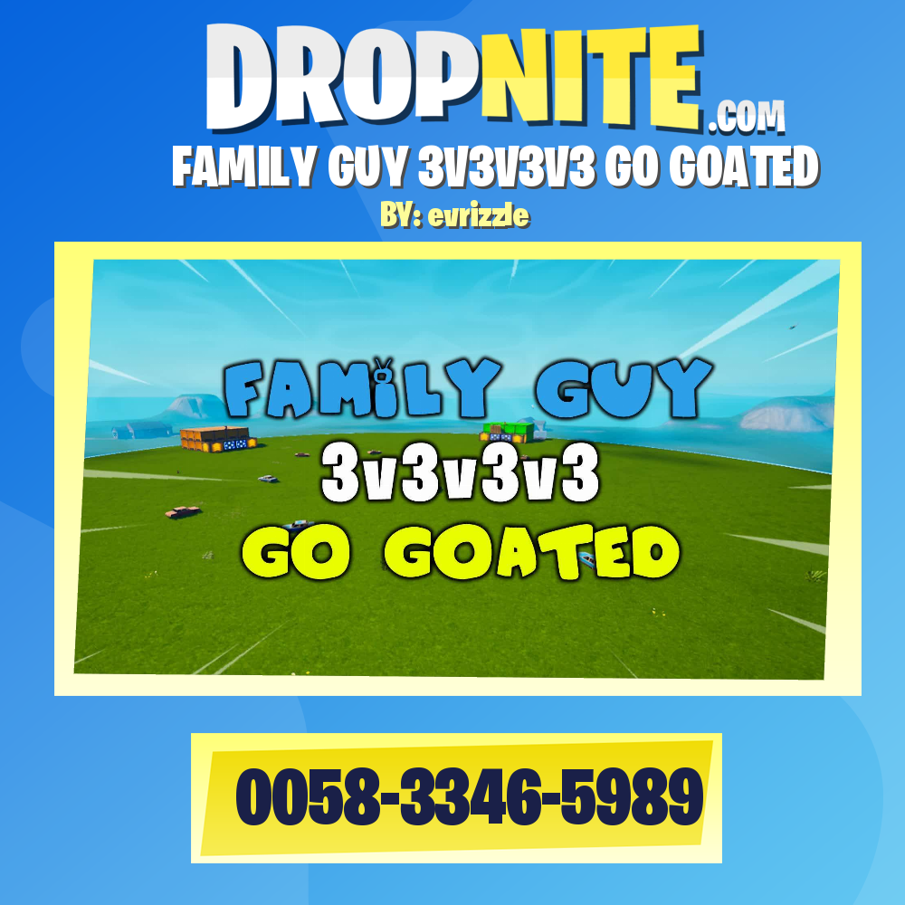 FAMILY GUY 3V3V3V3 GO GOATED
