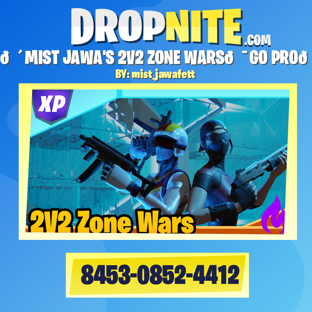🔴MIST JAWA'S 2V2 ZONE WARS💯GO PRO💯🔵