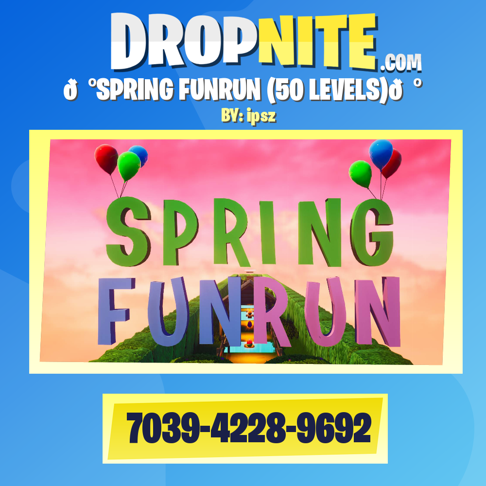 🐰SPRING FUNRUN (50 LEVELS)🐰