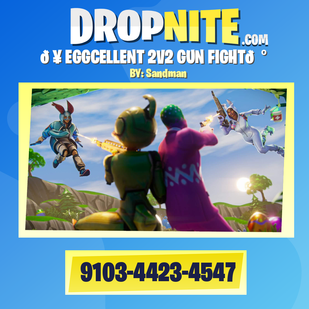 🥚EGGCELLENT 2V2 GUN FIGHT🐰