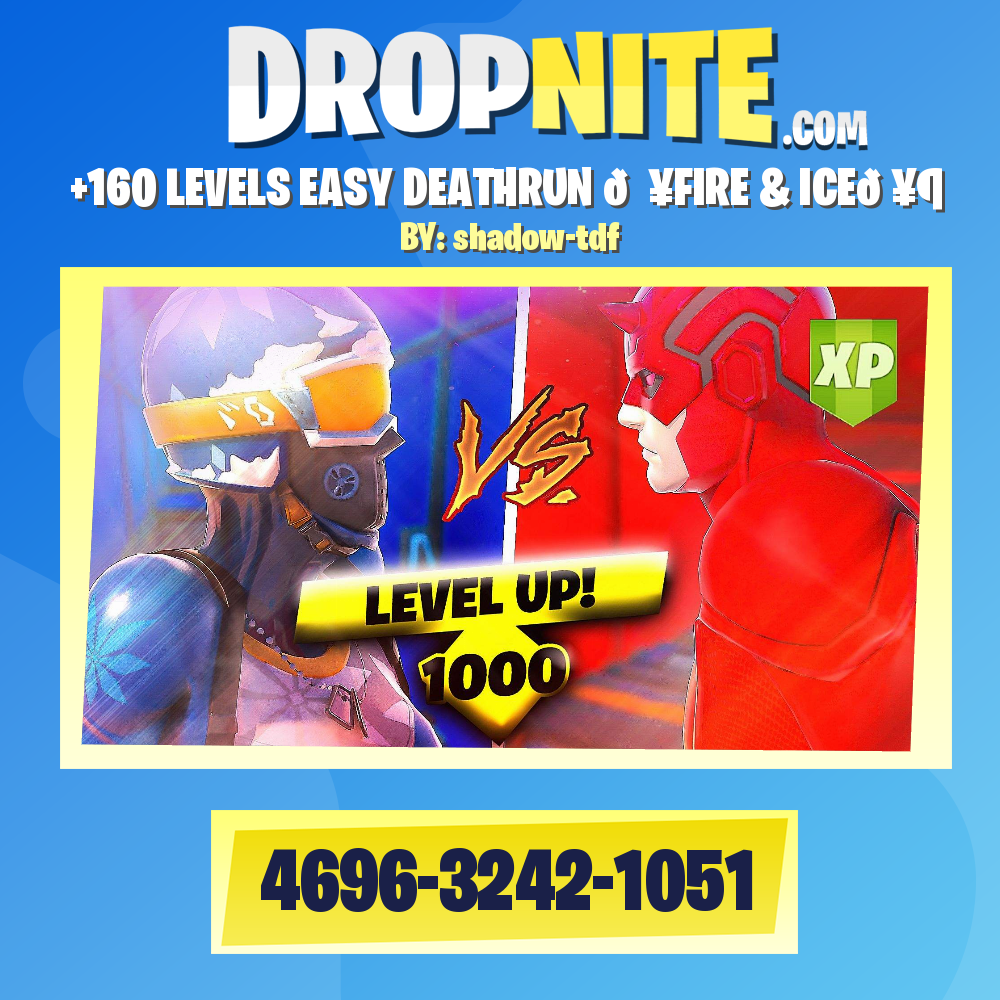 +160 LEVELS EASY DEATHRUN 🔥FIRE & ICE🥶