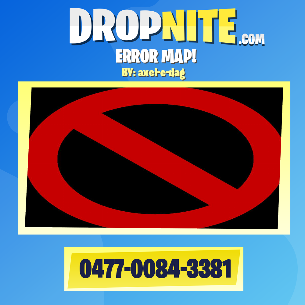 ERROR MAP!