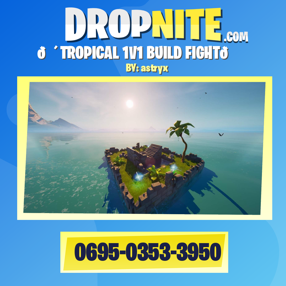 🌴TROPICAL 1V1 BUILD FIGHT🍍