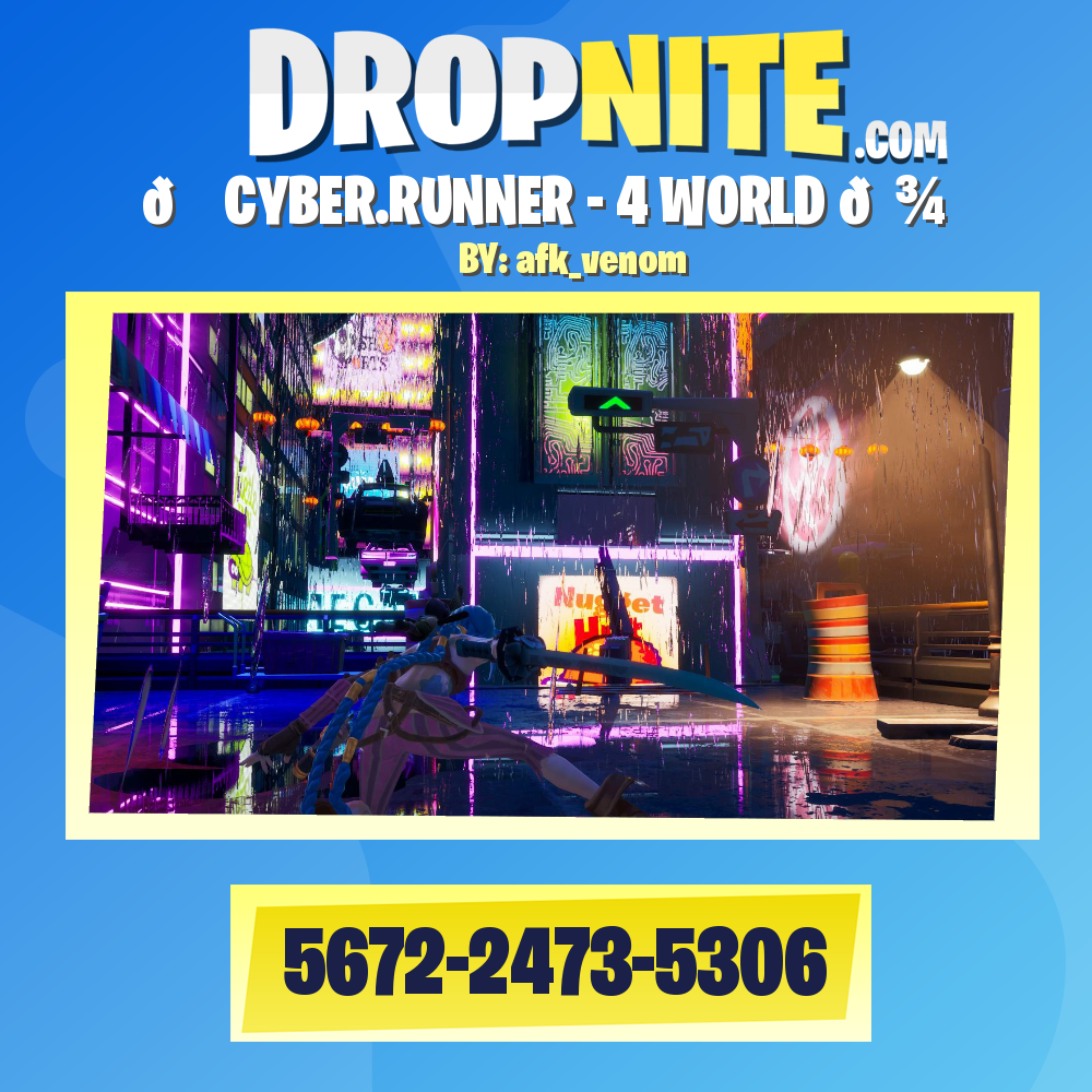 🌆 CYBER.RUNNER - 4 WORLD 💾