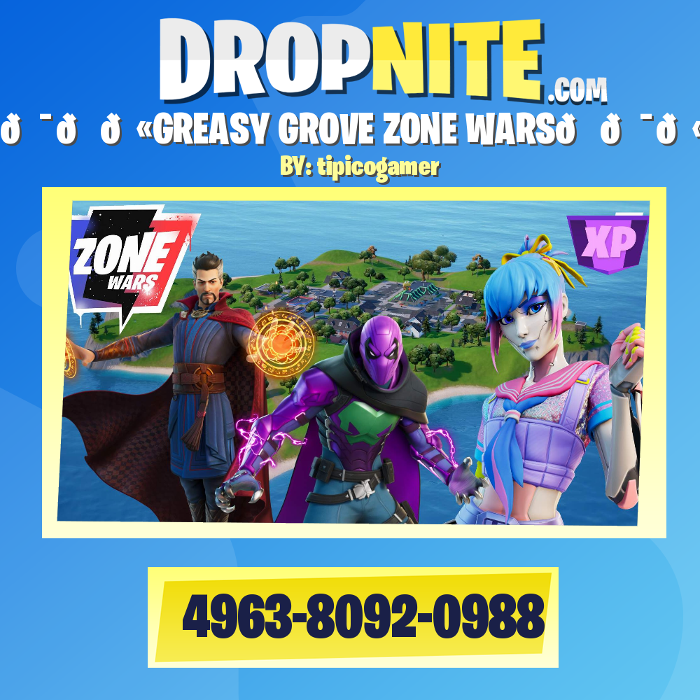 💯🔝🔫GREASY GROVE ZONE WARS🔝💯🔫