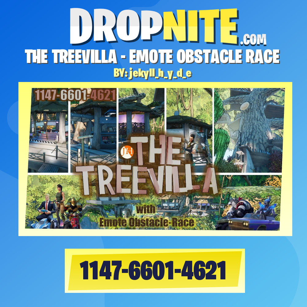 THE TREEVILLA - EMOTE OBSTACLE RACE