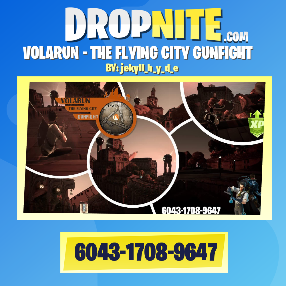 VOLARUN - THE FLYING CITY GUNFIGHT
