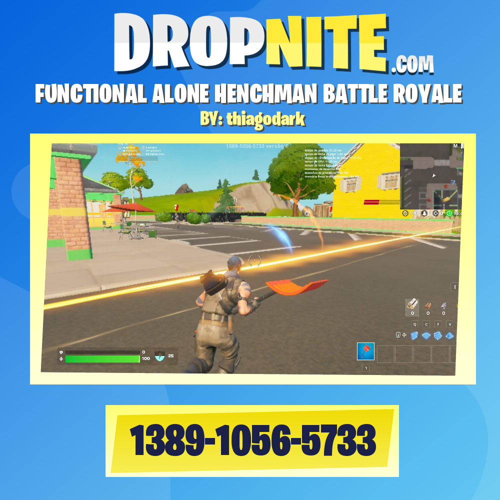 FUNCTIONAL ALONE HENCHMAN BATTLE ROYALE