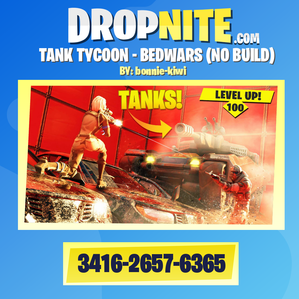 TANK TYCOON - BEDWARS (NO BUILD)