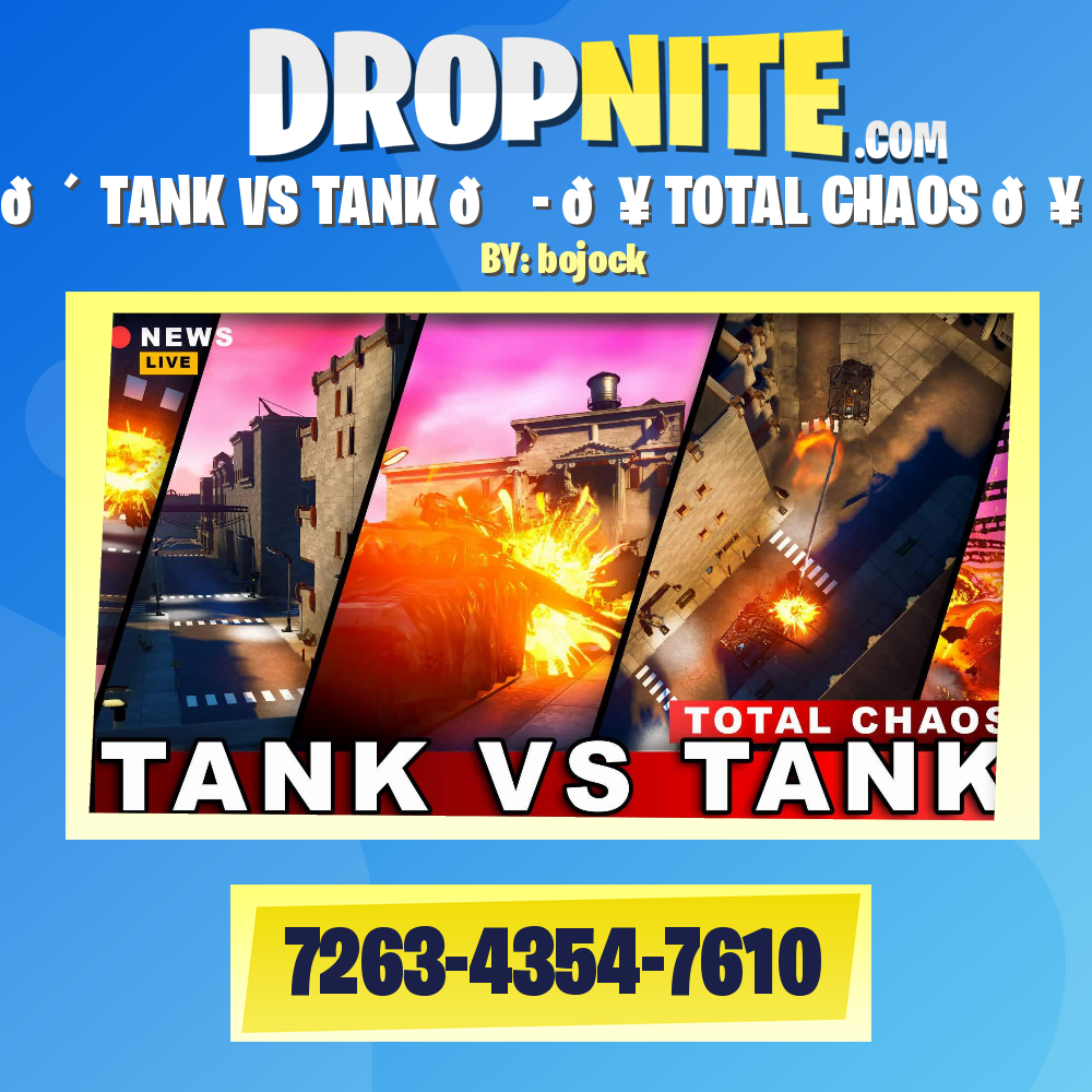 🔴 TANK VS TANK 🔵 - 💥 TOTAL CHAOS 💥