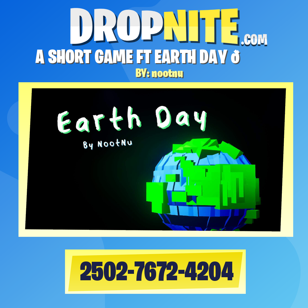 A SHORT GAME FT EARTH DAY 🌎