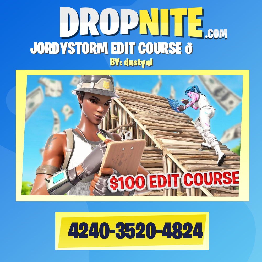 JORDYSTORM EDIT COURSE 🌍️