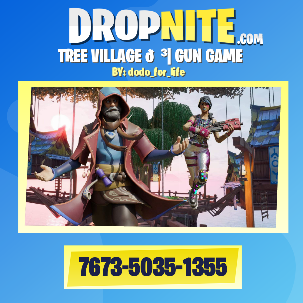 TREE VILLAGE 🌳| GUN GAME