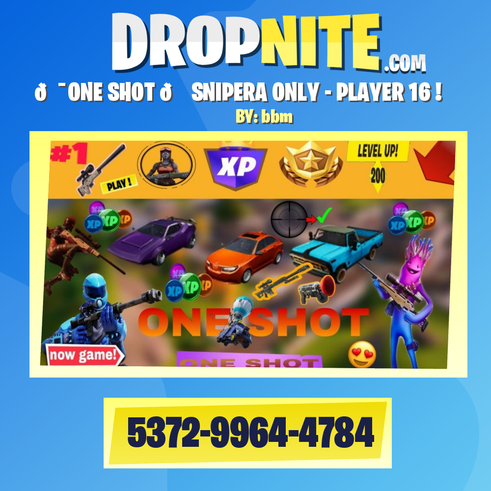 🎯ONE SHOT 👑 SNIPERA ONLY - PLAYER 16 !