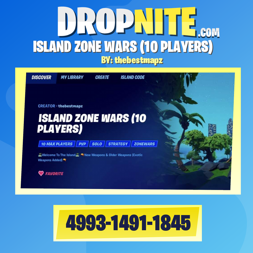 ISLAND ZONE WARS (10 PLAYERS)