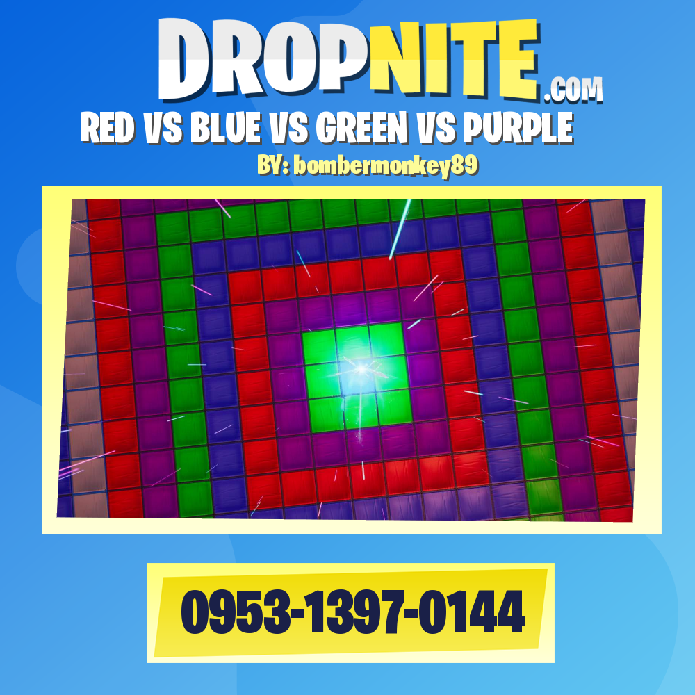 RED VS BLUE VS GREEN VS PURPLE