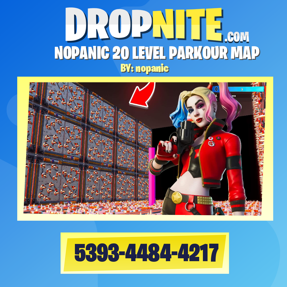 NOPANIC 20 LEVEL PARKOUR MAP