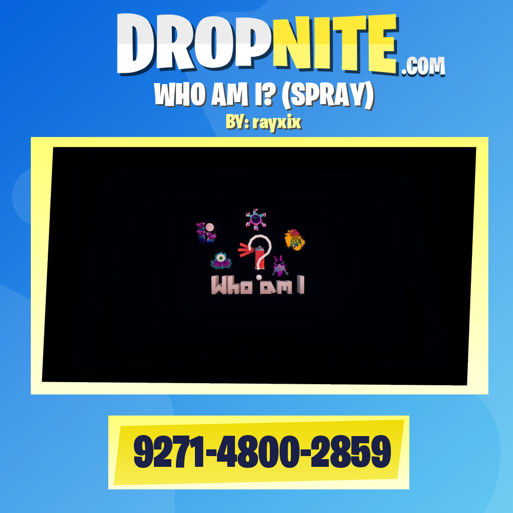 WHO AM I? (SPRAY)