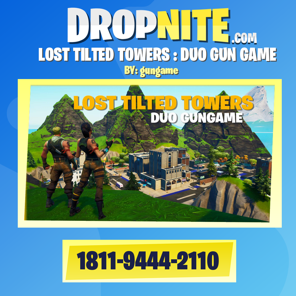 LOST TILTED TOWERS : DUO GUN GAME