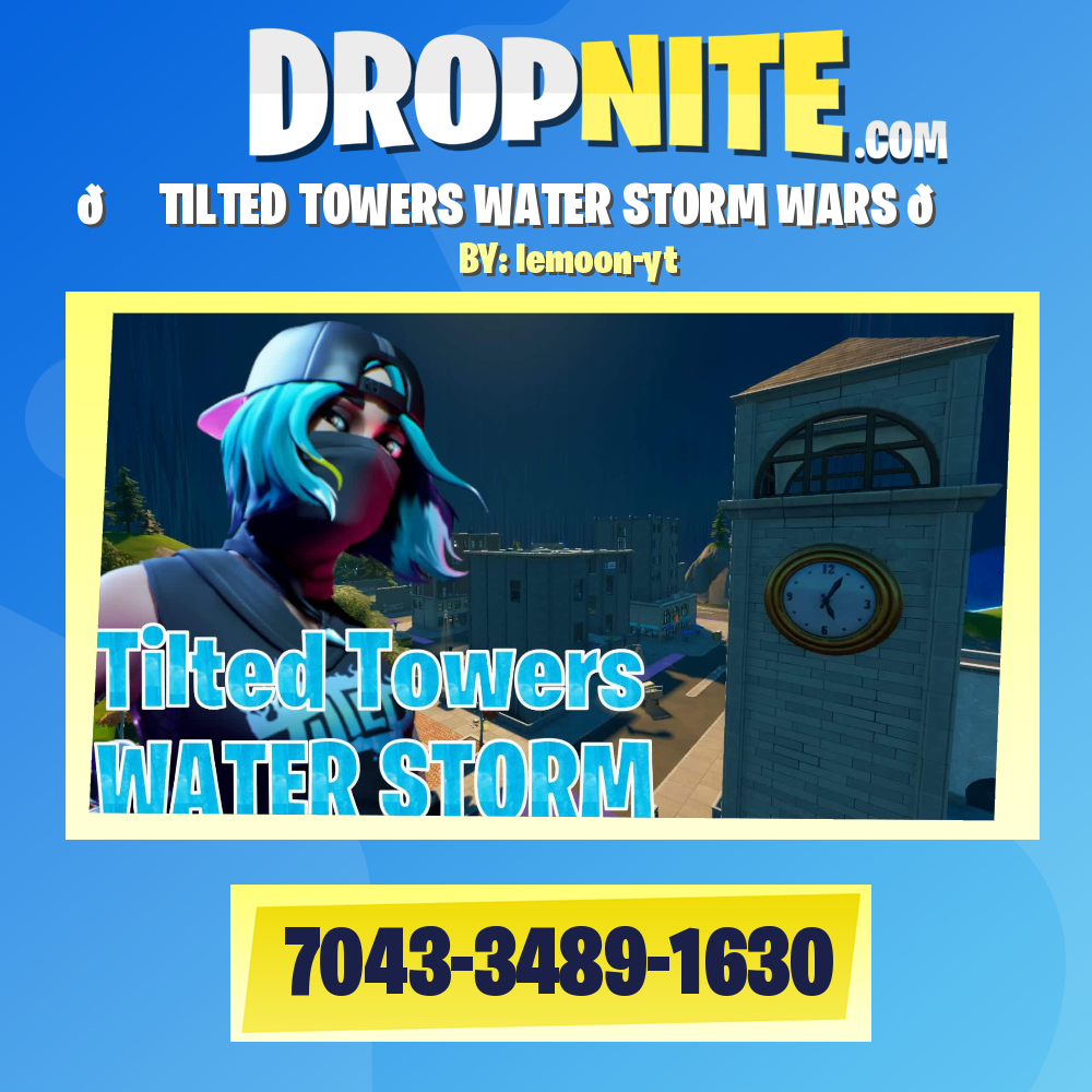 🏙️ TILTED TOWERS WATER STORM WARS 🌊