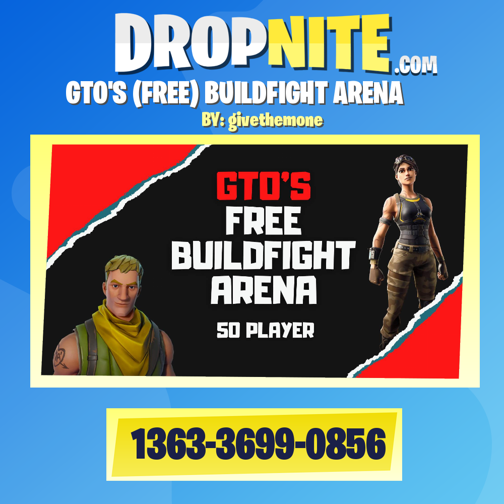 GTO'S (FREE BUILD) FIGHT ARENA