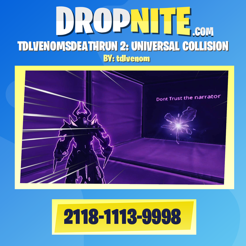 TDLVENOMSDEATHRUN 2: UNIVERSAL COLLISION