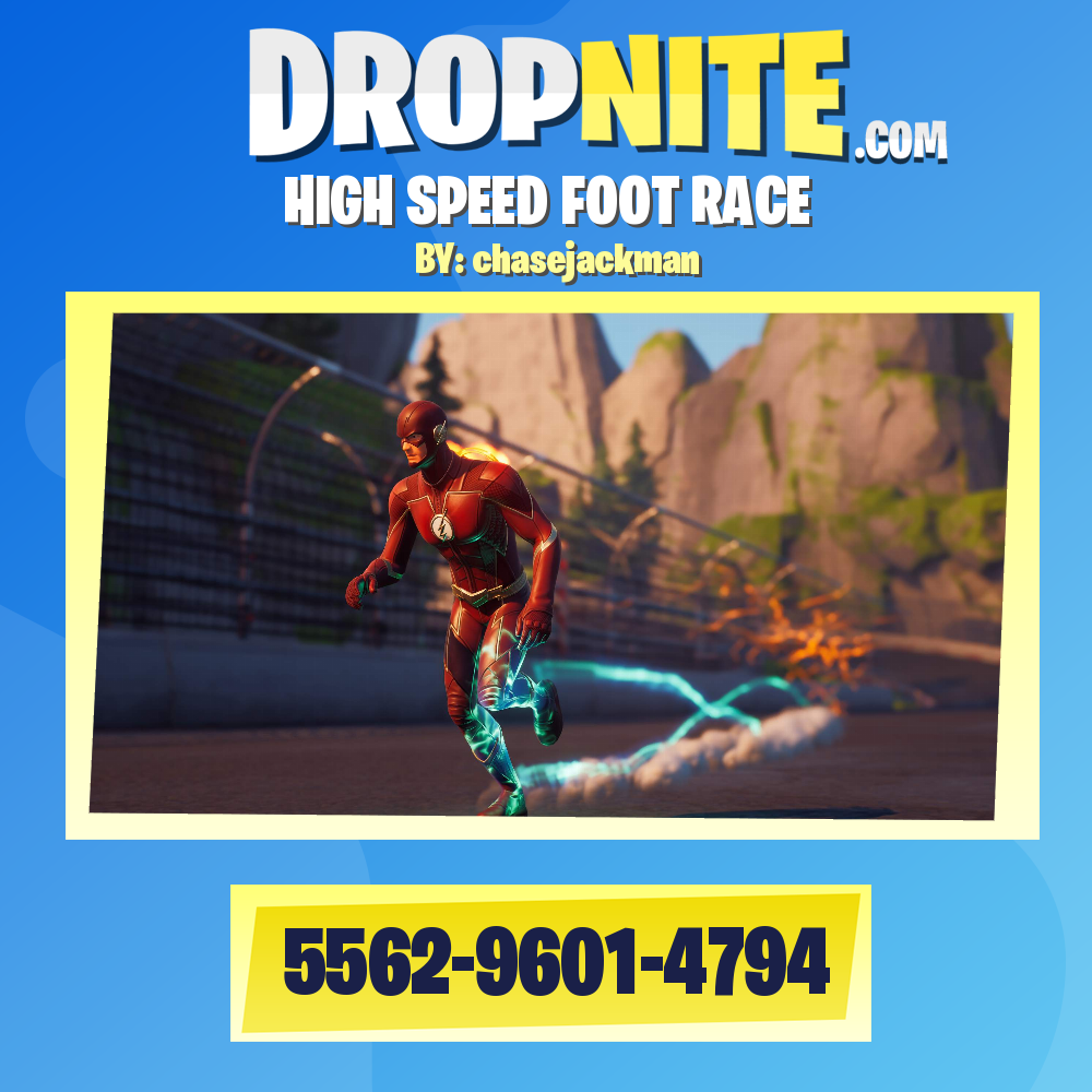 HIGH SPEED FOOT RACE