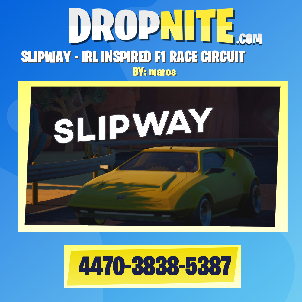 SLIPWAY - RL INSPIRED F1 RACE CIRCUIT