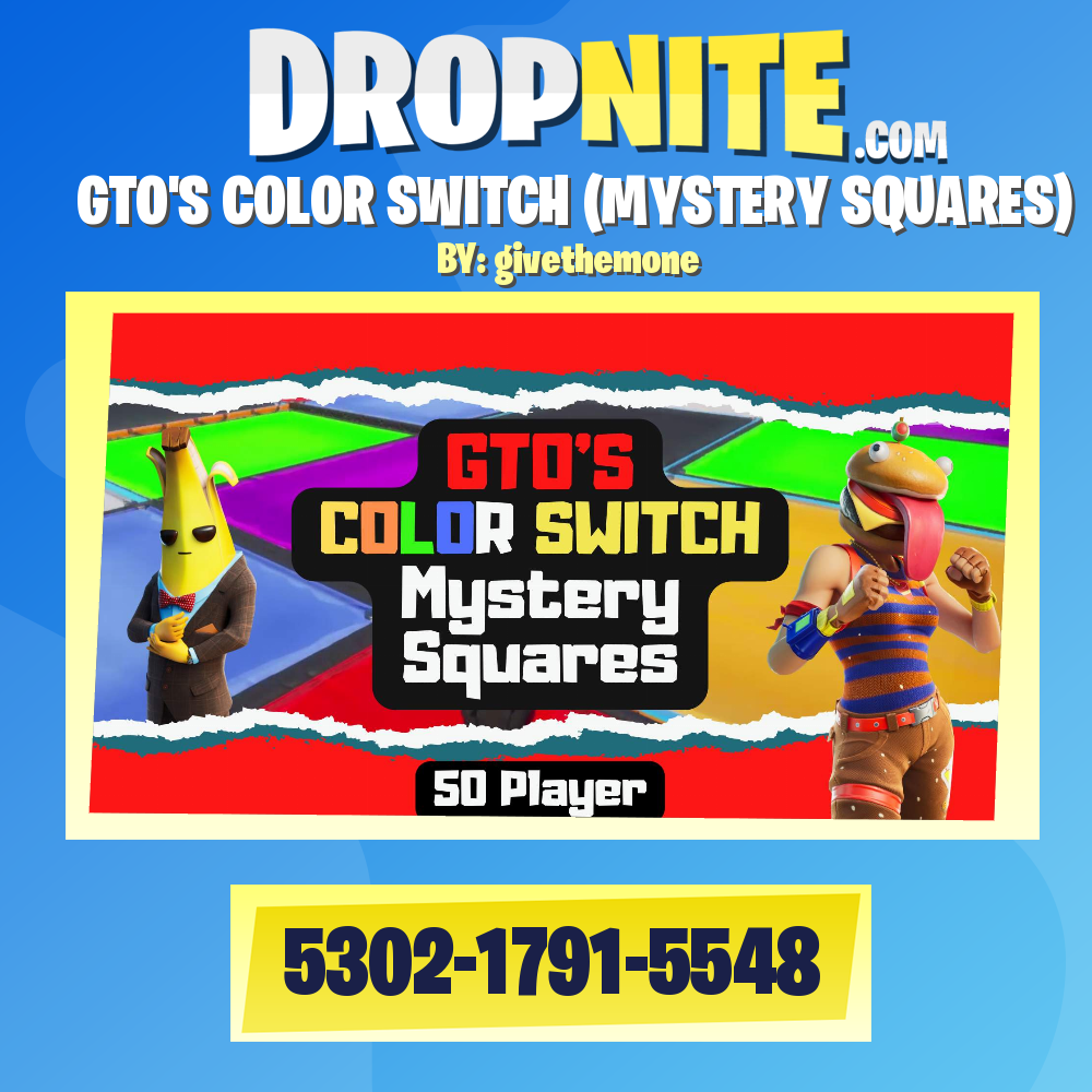 GTO'S COLOR SWITCH (MYSTERY SQUARES)