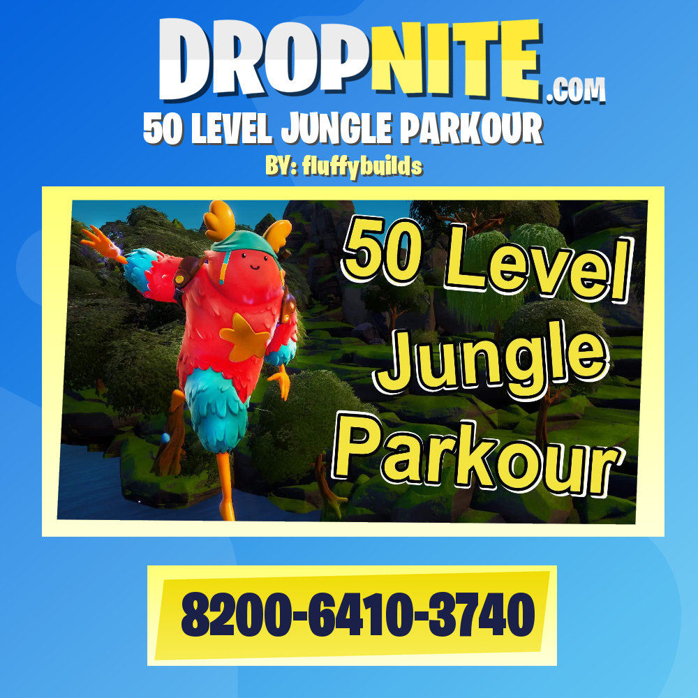 50 LEVEL JUNGLE PARKOUR